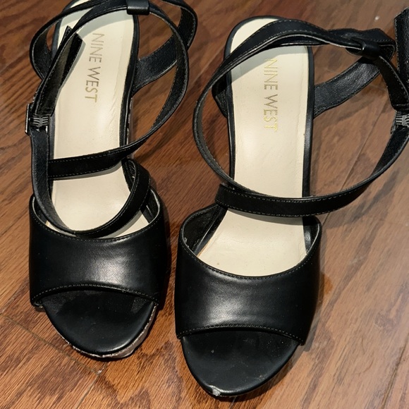 Nine West snake print heels - Picture 4 of 8